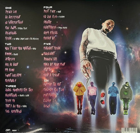 Chris Brown 11:11 LP Album vinyl record limited 3 x Red Deluxe edition 2024
