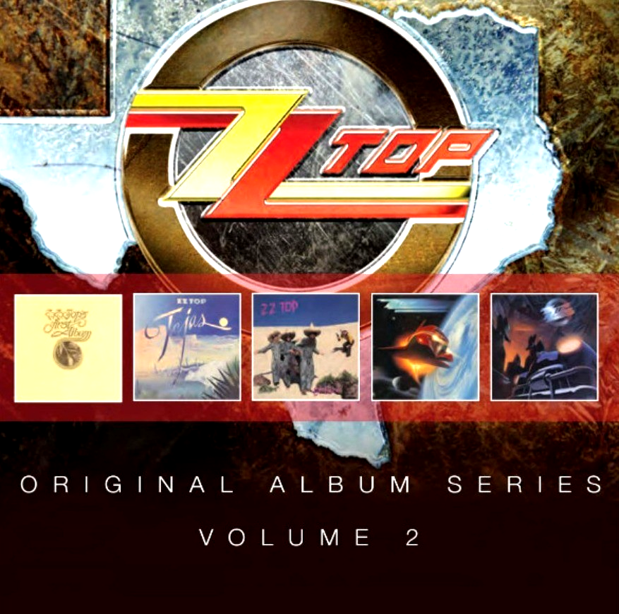 ZZ Top Original Album Series Volume 2 CD Boxset 5 Disc Set on Warner 2016