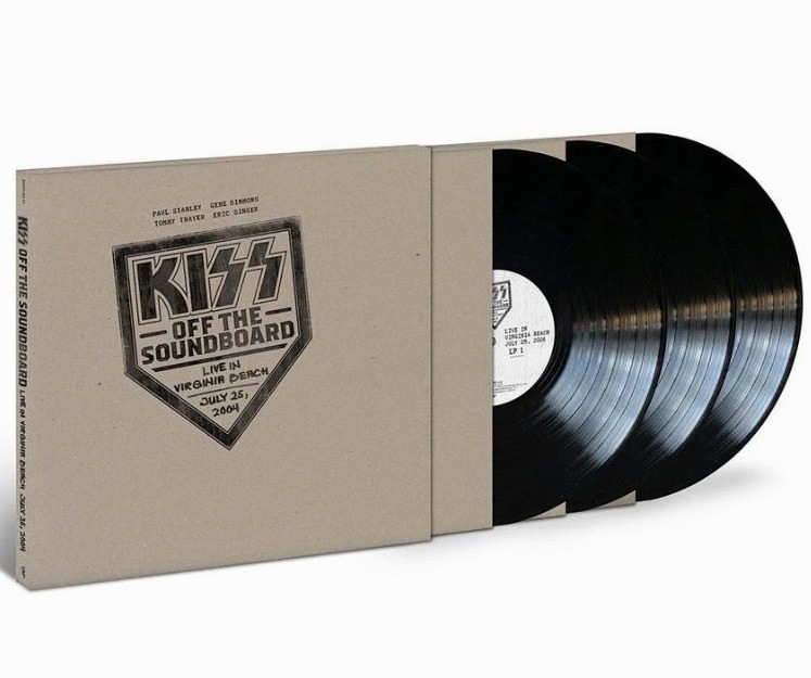 Kiss Off The Soundboard Live In Virginia Beach July 25 2004 3 x LP Vinyl record