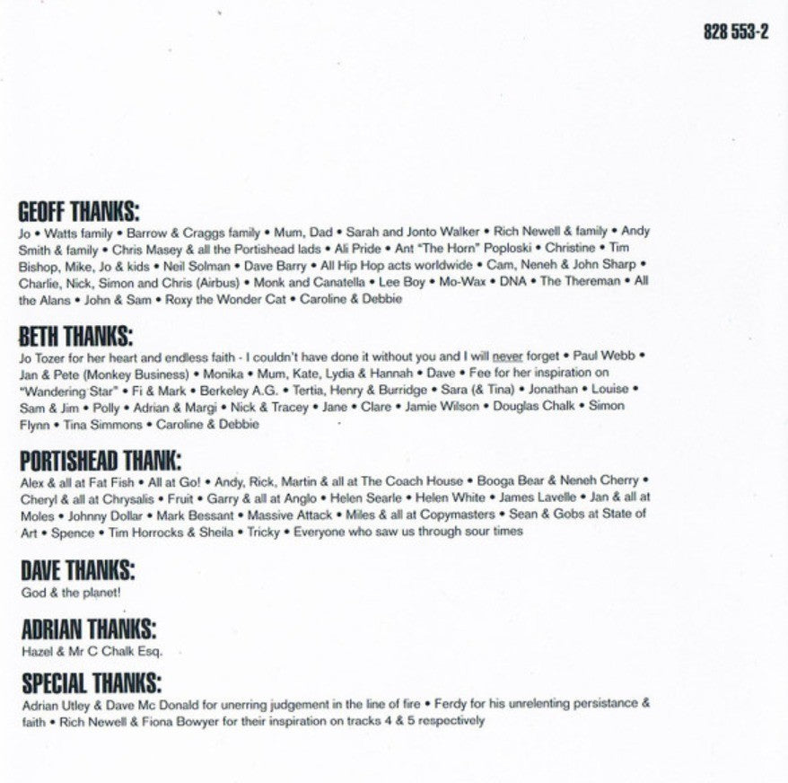Portishead – Dummy CD Album remastered reissue on GoBeat