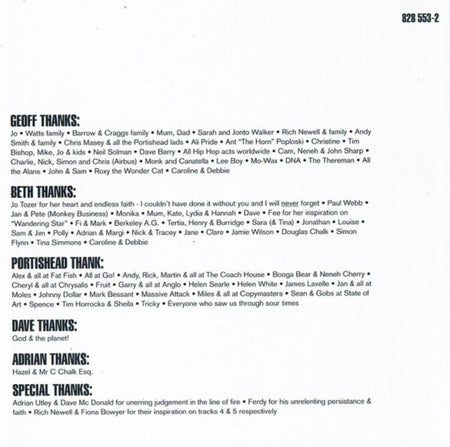 Portishead – Dummy CD Album remastered reissue on GoBeat