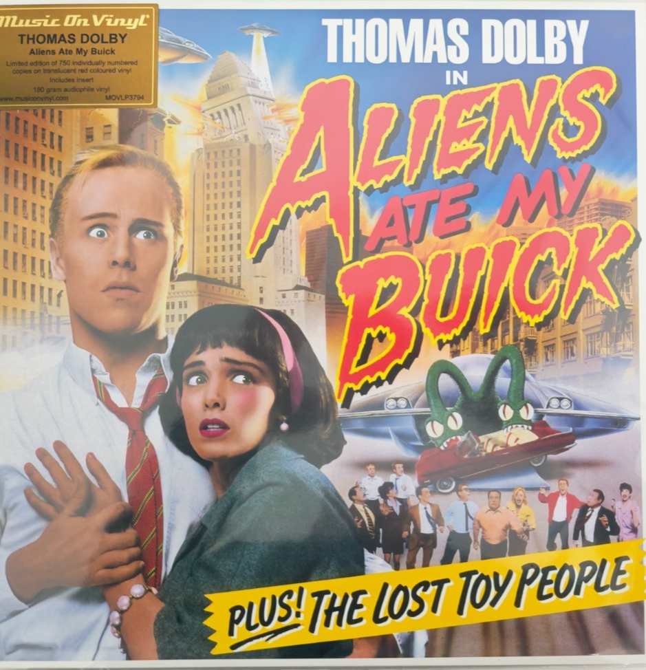 Thomas Dolby Aliens Ate My Buick LP Album vinyl record red numbered 2026 reissue