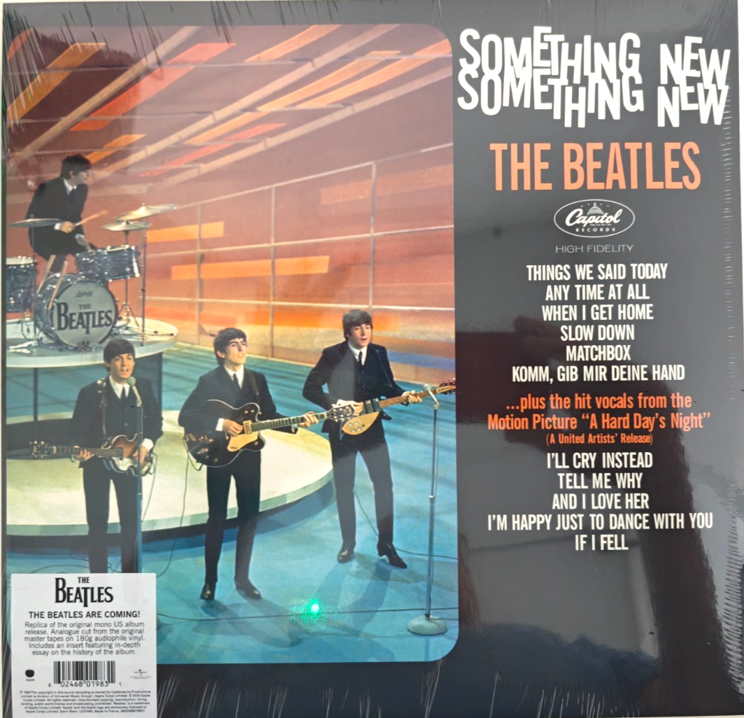 The Beatles Something New LP Album vinyl record 2024 remastered Reissue Mono