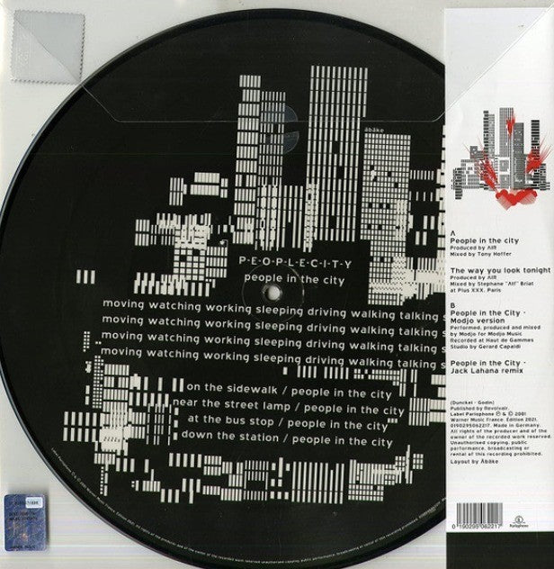 Air Surfing People In The City 12" vinyl record limited picture disc RSD 2021
