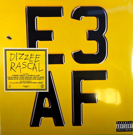 Dizzee Rascal  E3 AF LP Vinyl record 2020 Hip Hop Grime on Dirtee Stank