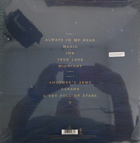 Coldplay Ghost Stories LP Album Vinyl Record clear 2025 on Parlophone reissue