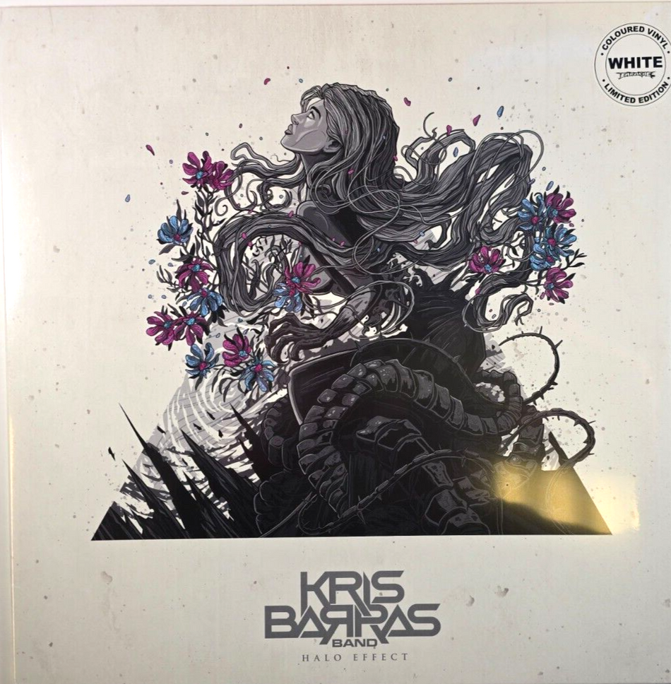 Kris Barras Band Halo Effect LP Album vinyl record rock limited white 2024
