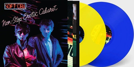 Soft Cell Non-Stop Erotic Cabaret LP Album vinyl record Blue yellow limited 2023