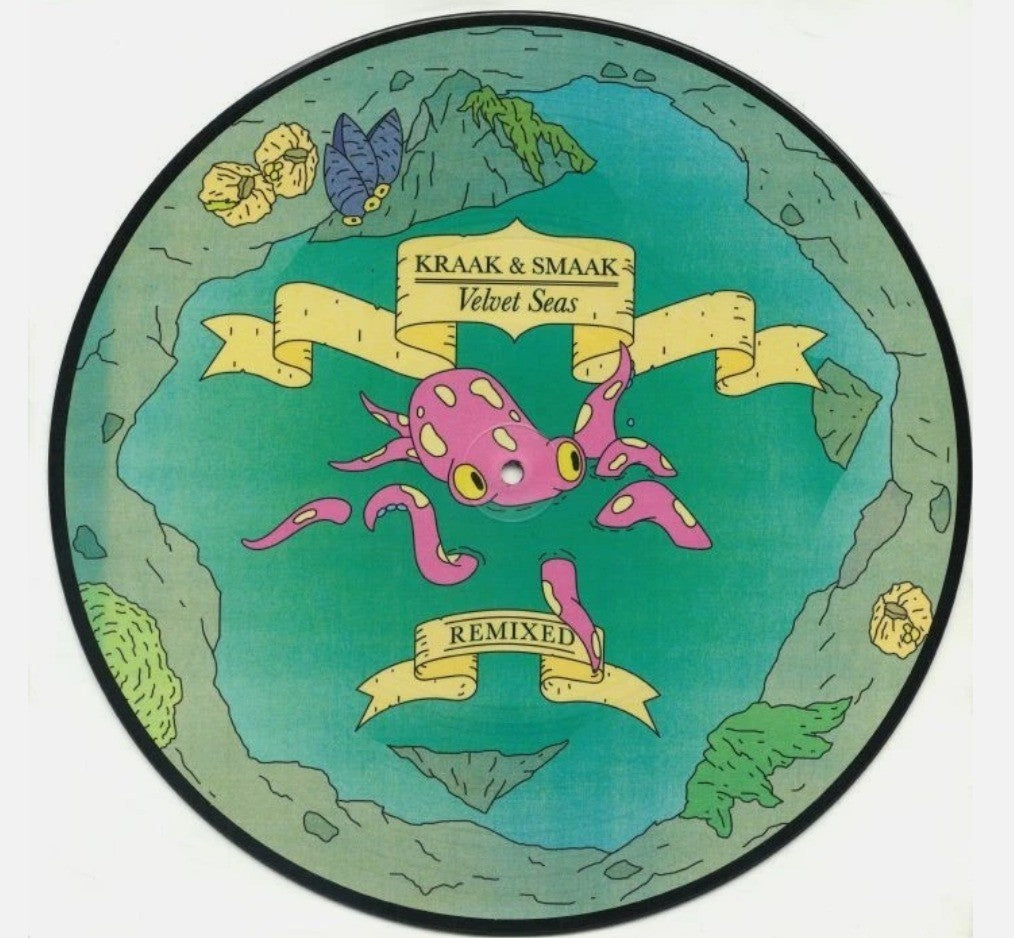 Kraak & Smaak Velvet Seas Remixed 12" EP  vinyl record Picture Disc 2026