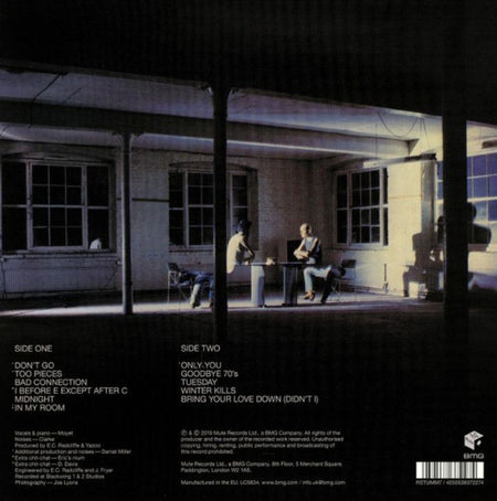 Yazoo Upstairs At Eric's LP Album vinyl record 180g remastered reissue 2019 Mute