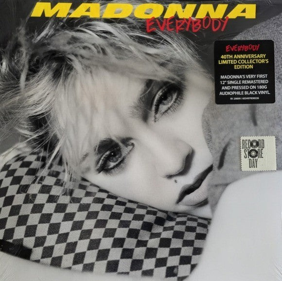 Madonna Everybody12" Vinyl record 2022 RSD Limited remastered 40th Anniversary