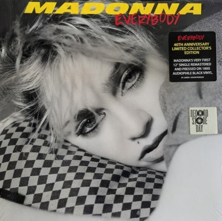 Madonna Everybody12" Vinyl record 2022 RSD Limited remastered 40th Anniversary
