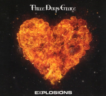 Three Days Grace Explosions CD Album in digipak on RCA hard rock 2022 US import