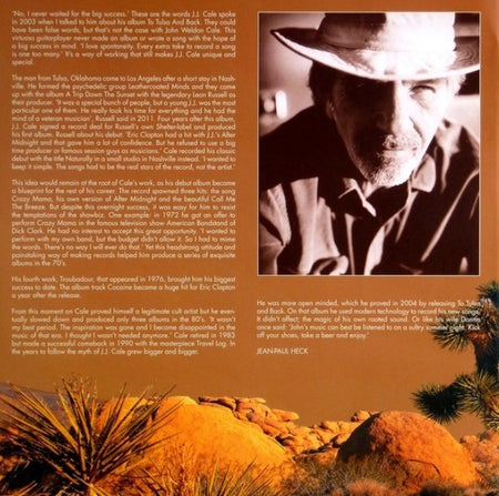 J.J. Cale Collected LP Album vinyl record 2 x 180g remastered compilation 2015