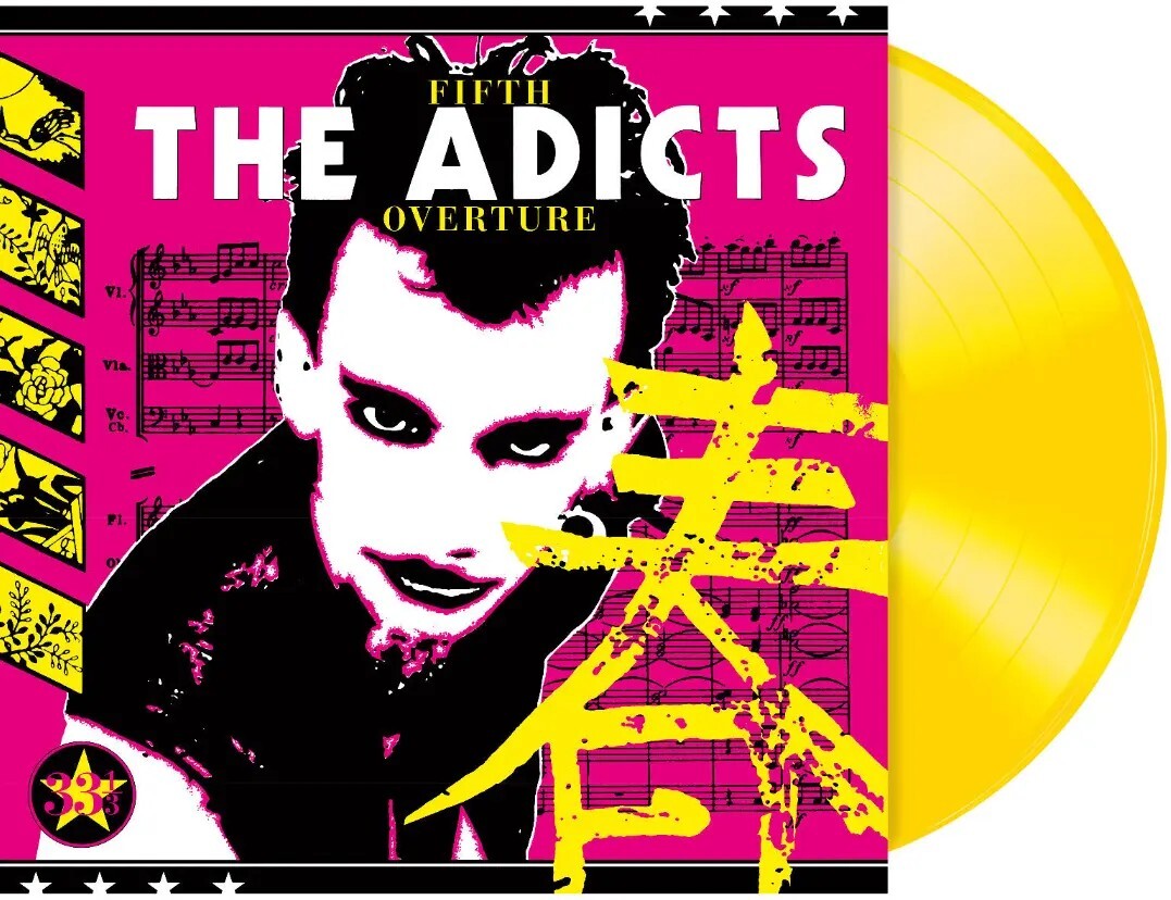 The Adicts Fifth Overture limited RSD Yellow LP Album vinyl record reissue new
