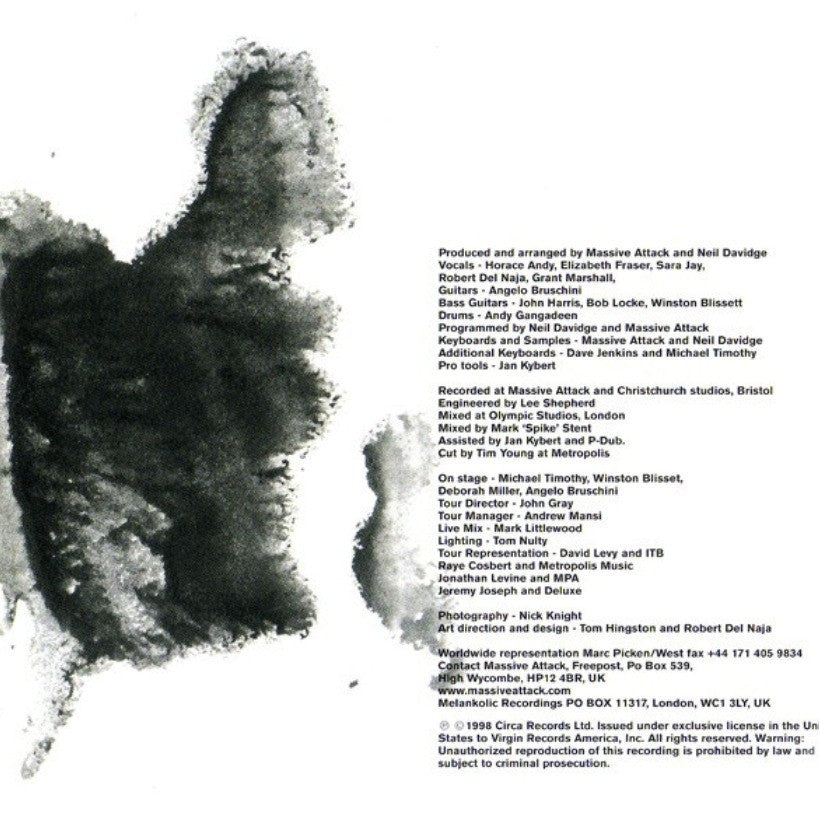 Massive Attack Mezzanine CD Album Classic Electronica Virgin