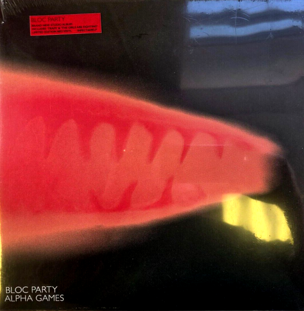 Bloc Party Alpha Games LP Album vinyl record limited Red on Infectious Music