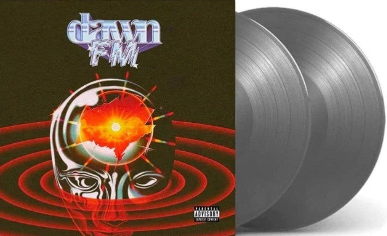 The Weeknd Dawn FM LP Album vinyl record 2022 limited silver on XO Recordings
