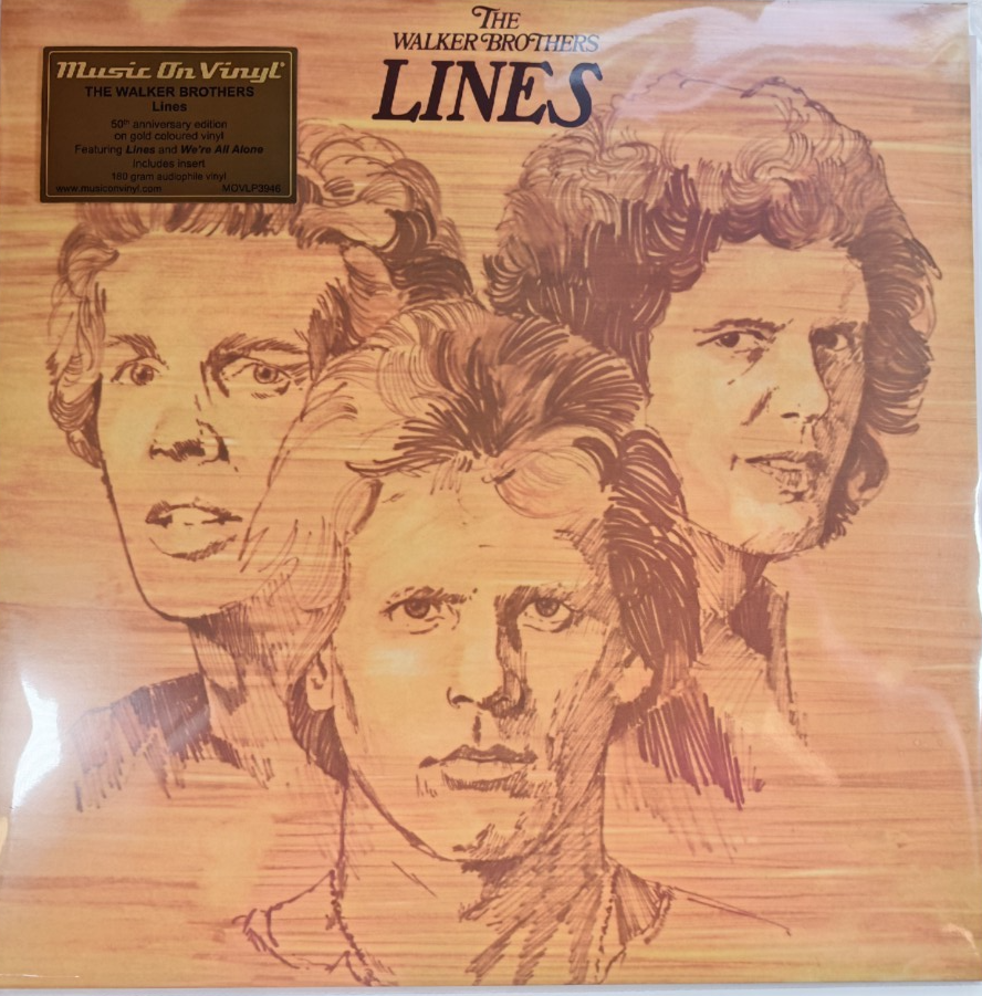 The Walker Brothers Lines LP Album vinyl record limited gold 180g 2026 remaster