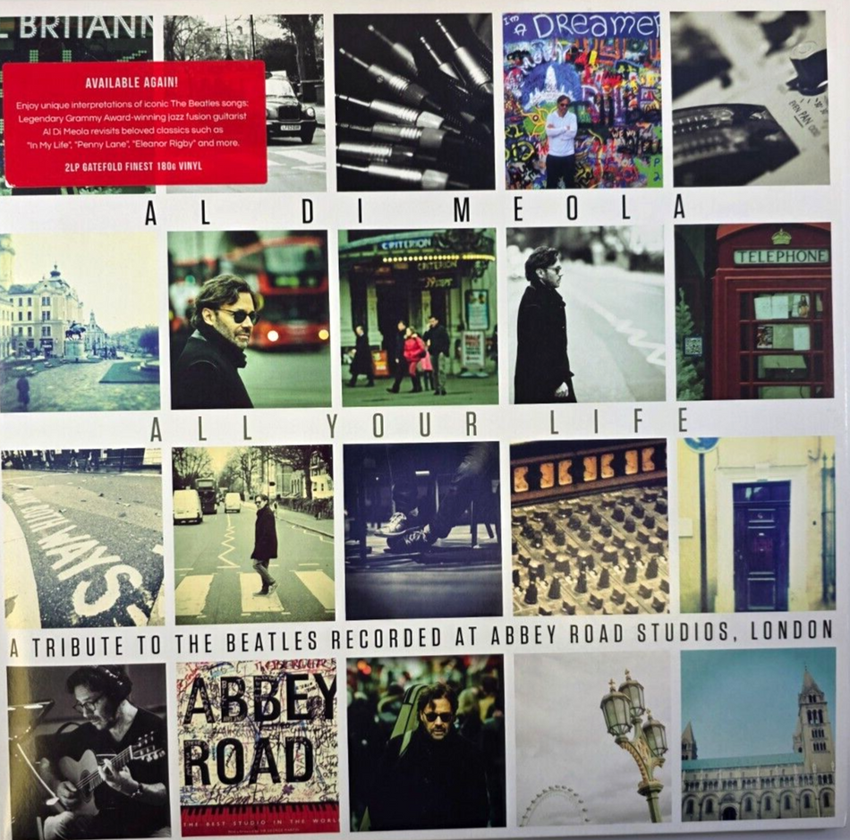Al Di Meola All Your Life A Tribute To The Beatles LP Album vinyl record 2023