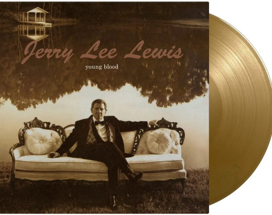 Jerry Lee Lewis Young Blood limited numbered gold LP Album vinyl record new