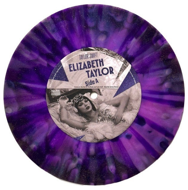 Taylor Swift – Elizabeth Taylor 7" vinyl record limited RSD 2026 Violet Glitter