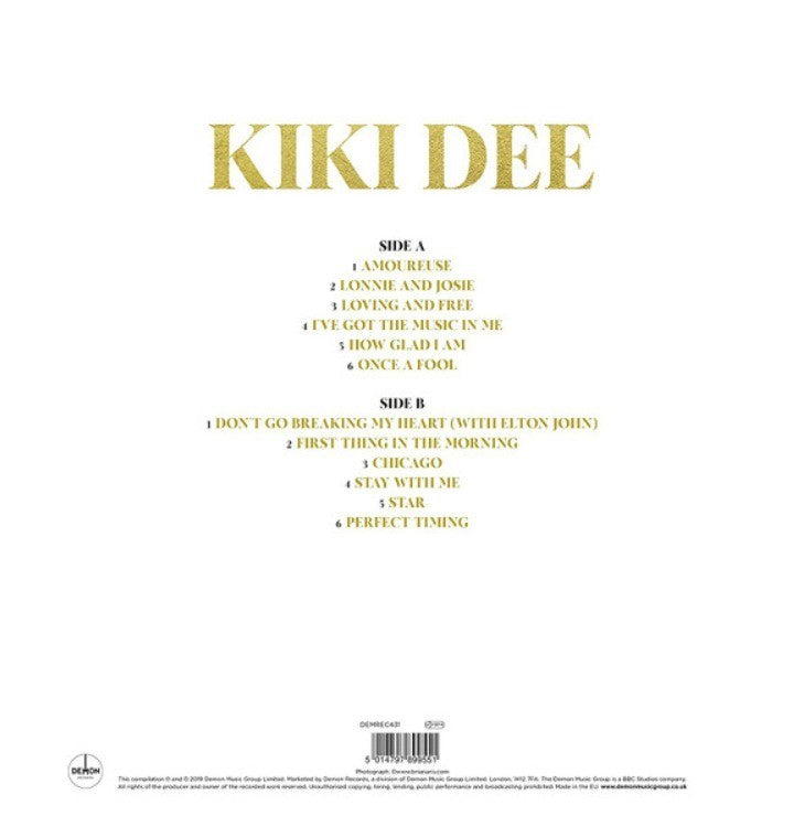 Kiki Dee – Gold LP Album vinyl record 2019 compilation Gold on Demon records