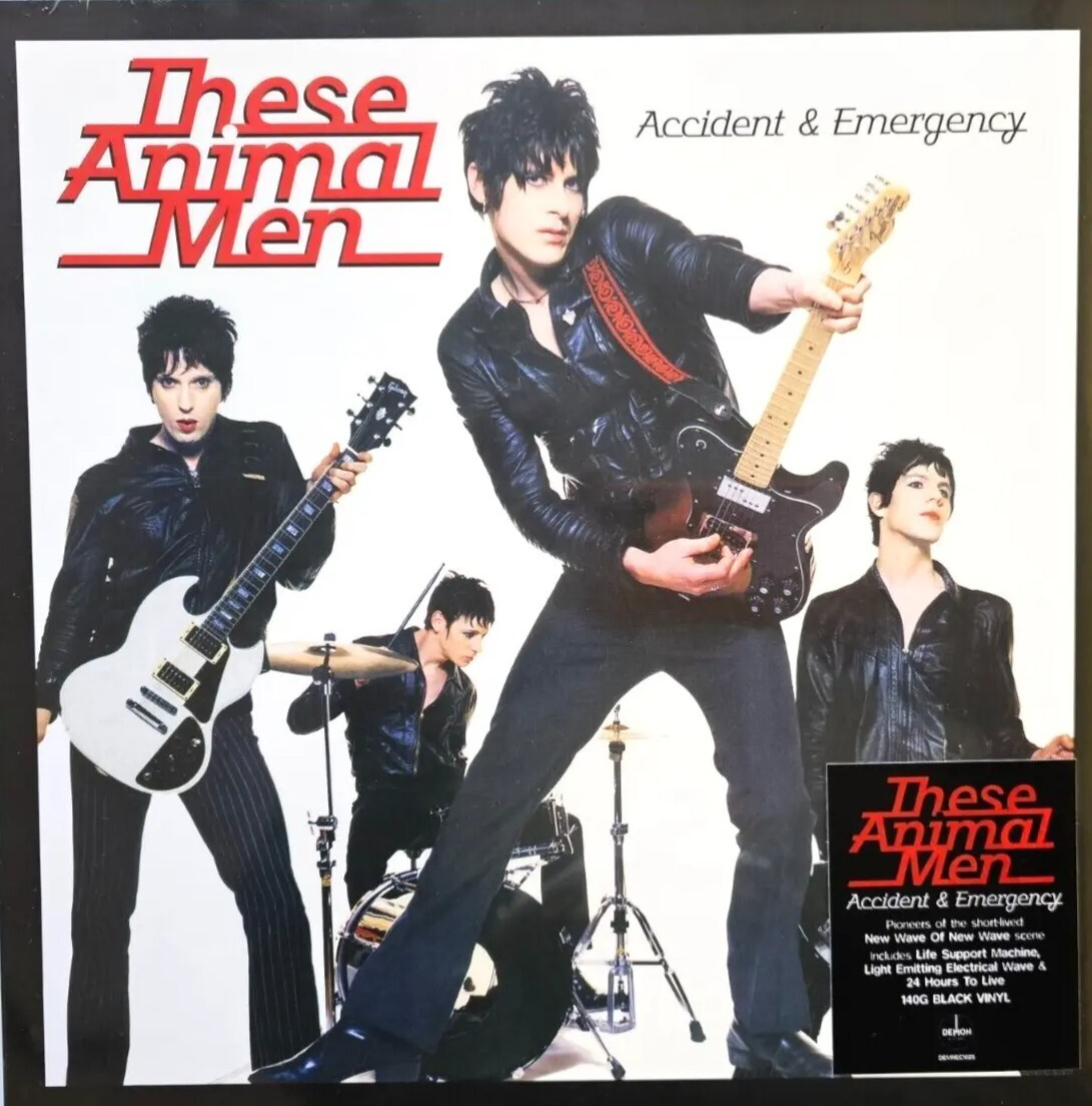 These Animal Men – Accident & Emergency LP Album Vinyl record NEW on demon 2022