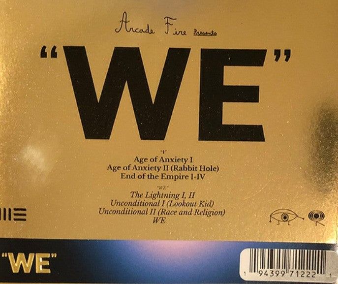Arcade Fire – We CD Album 2002 in digipak new alternative indie rock on columbia