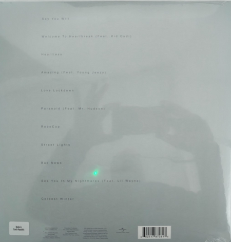 Kanye West 808s & Heartbreak LP Album vinyl record Deluxe Enhanced with CD 2020