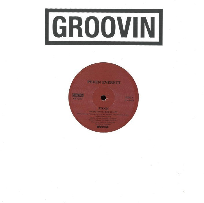 Peven Everett Stuck 12" vinyl record 2025 reissue on Groovin Recordings