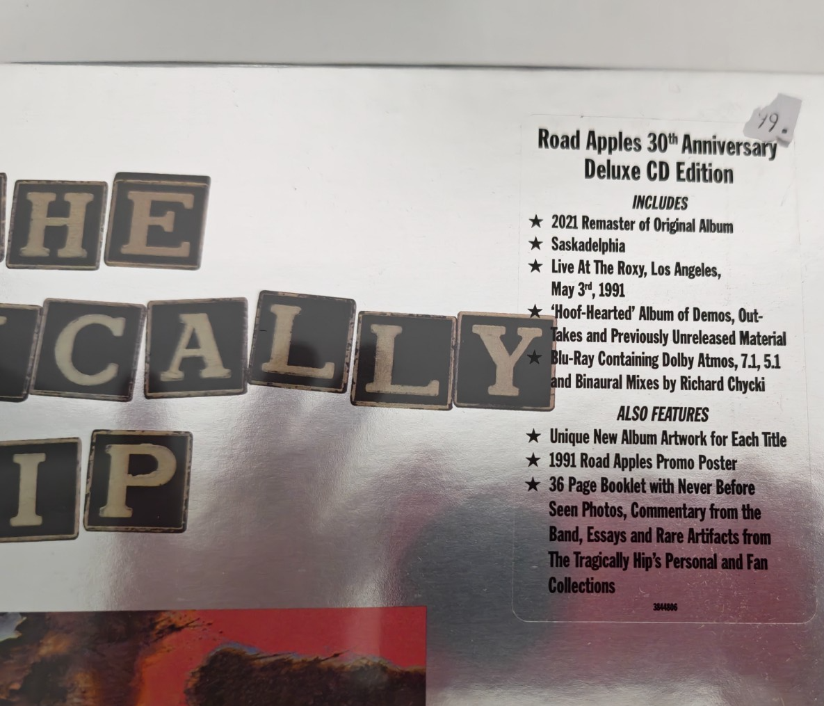 The Tragically Road Apples 30th Anniversary Deluxe CD Edition + Blu Ray Box set
