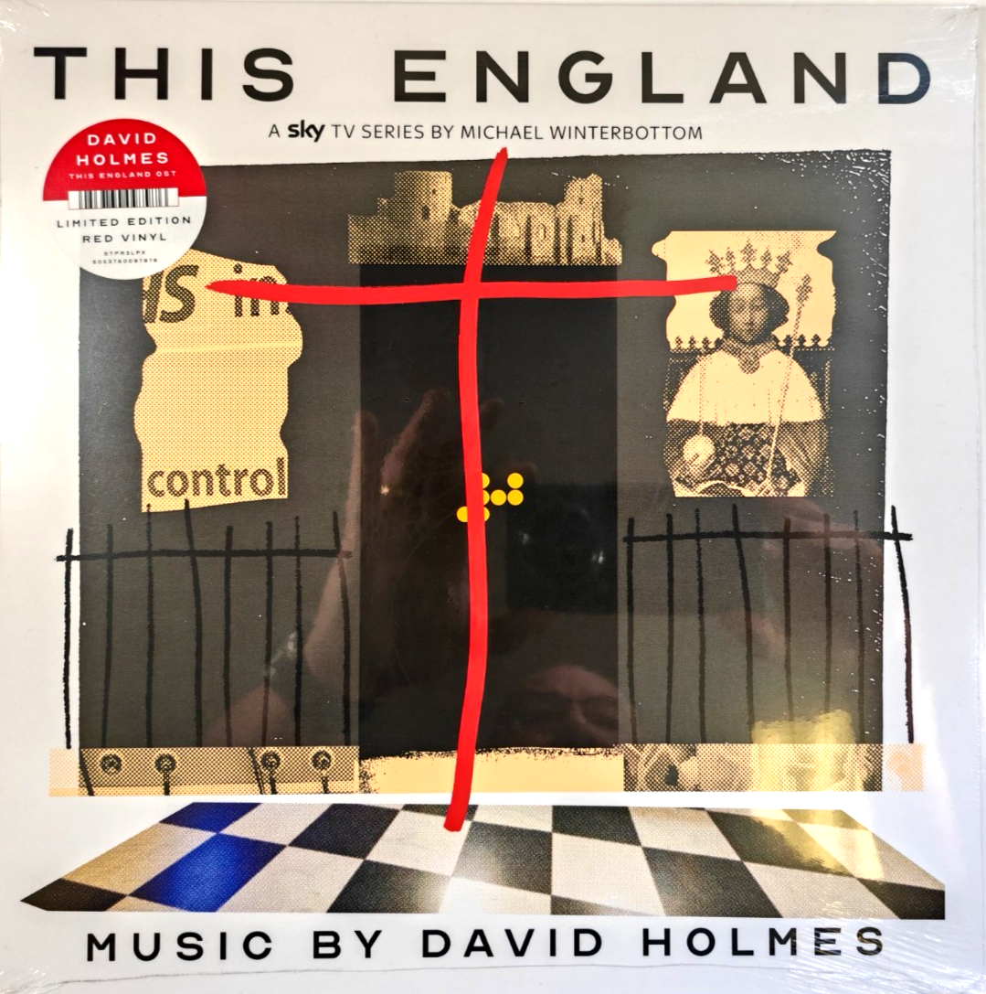 David Holmes This England LP Vinyl Record limited Red 2023 OST Numbered
