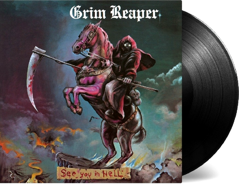 Grim Reaper See You In Hell album cover LP Album vinyl record 2013 remastered