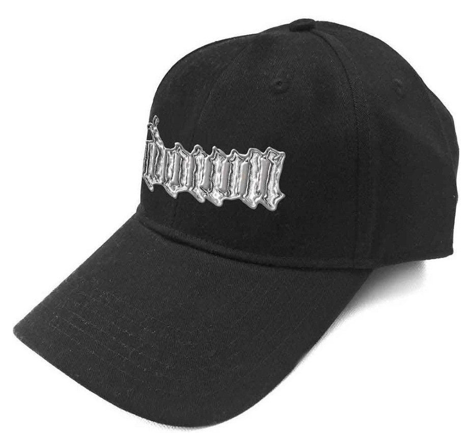 Down – Unisex Baseball Cap: Sonic Silver Logo (Black)