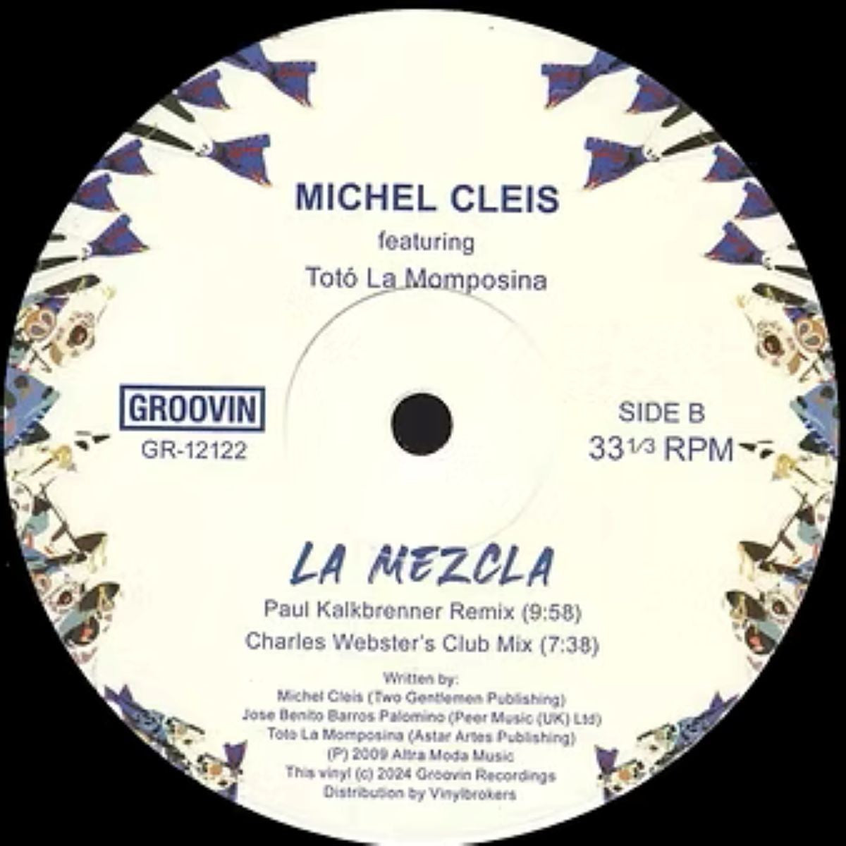 Michel Cleis Feat. Toto La Momposina La Mezcla 12" vinyl record 2024 reissue