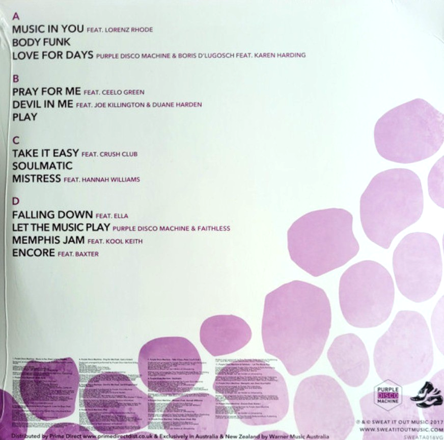 Purple Disco Machine Soulmatic LP Album vinyl record Limited 2 x Gold 2021