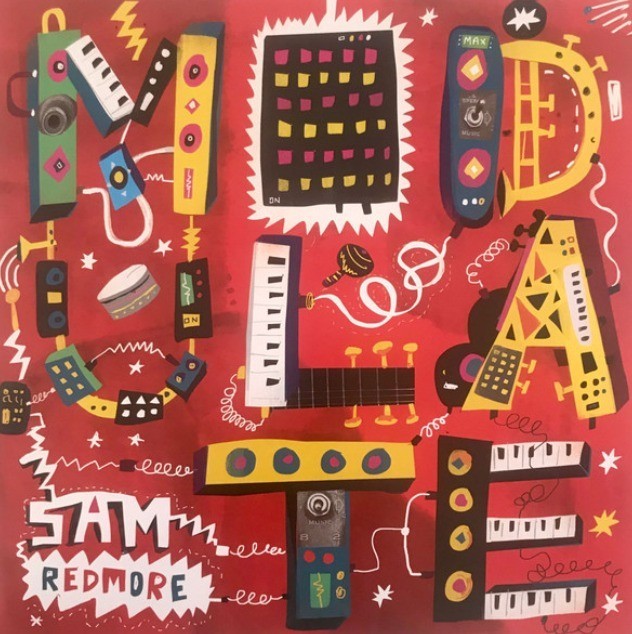 Sam Redmore – Modulate LP Album vinyl record 2023 on Jalapeno Records black
