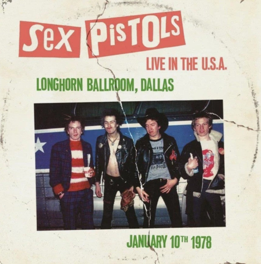 Sex Pistols Live In The U.S.A. Winterland Ballroom, San Francisco 1978 LP Vinyl