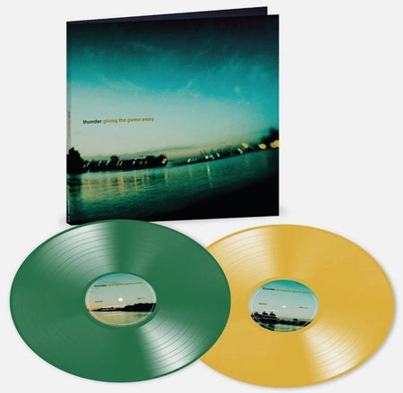 Thunder Giving The Game Away LP Album Vinyl Record Limited Green & Mustard 2023