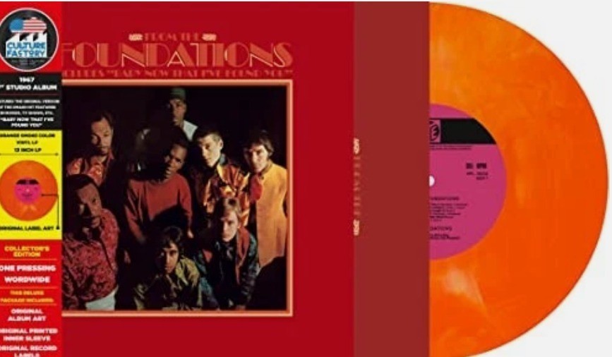The Foundations From The Foundations LP Album vinyl record Orange Limite reissue