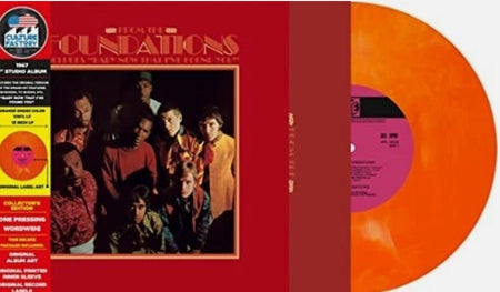 The Foundations From The Foundations LP Album vinyl record Orange Limite reissue