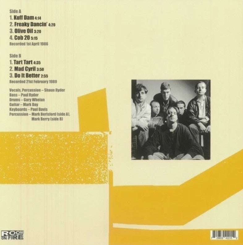 Happy Mondays The Peel Sessions 1986/1989 LP Album vinyl record on Room On Fire