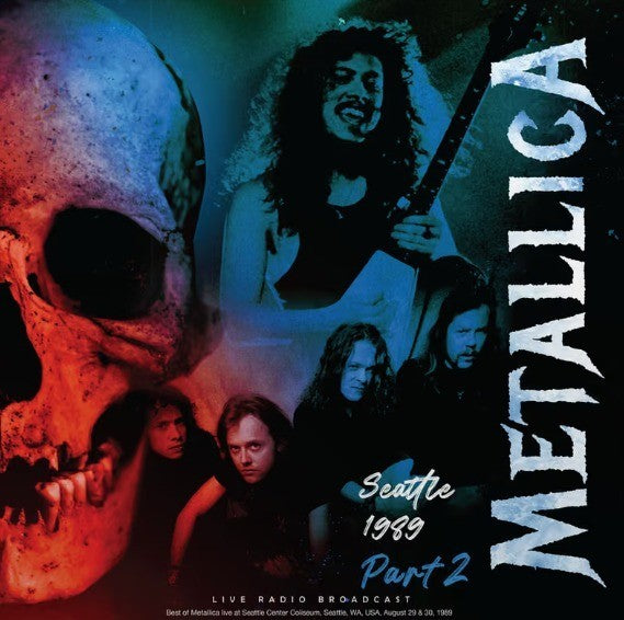 Metallica Seattle 1989 Part LP Album vinyl record 2022 Cult Legends 180G