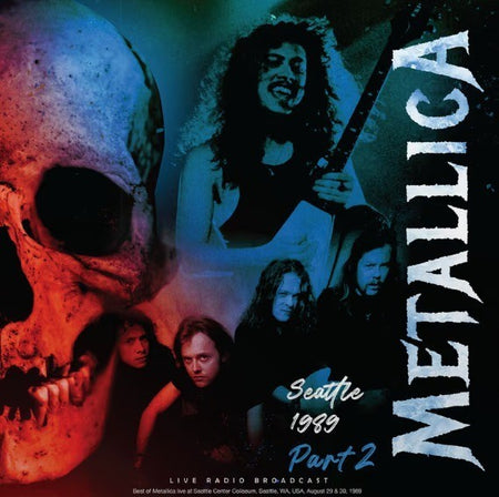 Metallica Seattle 1989 Part LP Album vinyl record 2022 Cult Legends 180G