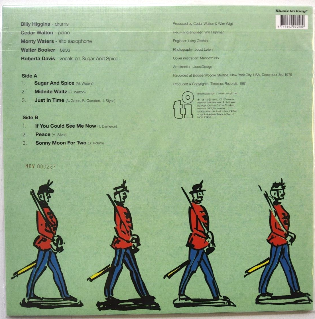 Billy Higgins – The Soldier Limited edition numbered LP Album vinyl record new
