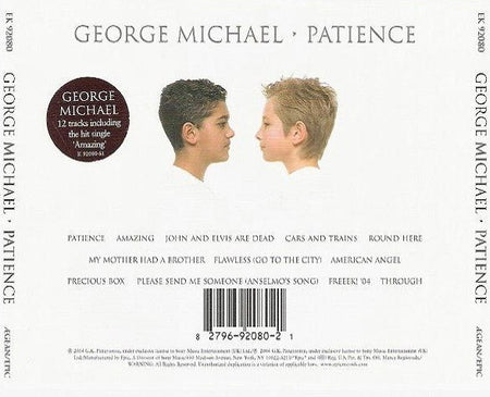 George Michael – Patience CD album 2004 US import on Aegean