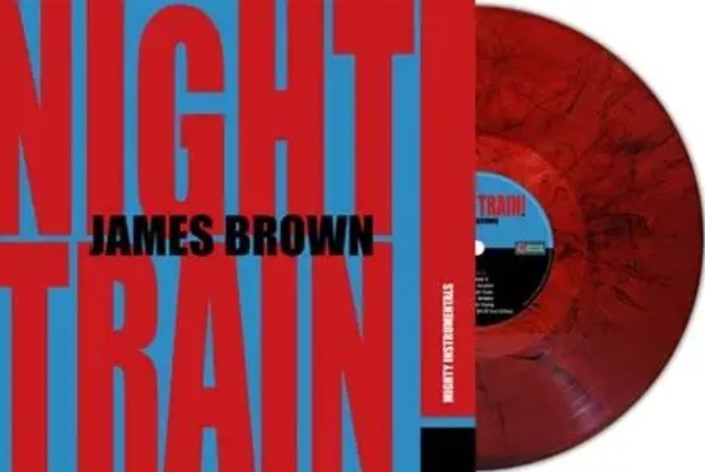 James Brown Night Train! Mighty Instrumentals LP Album vinyl record 2024 Red