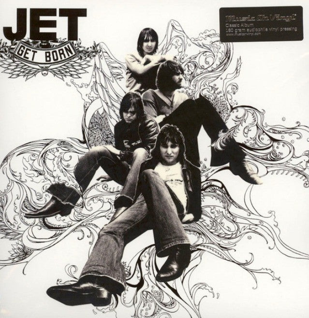 Jet Get Born LP Album vinyl record  remastered reissue 180g black 2016 mov