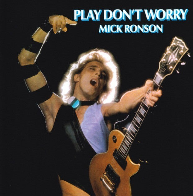 Mick Ronson Play Don't Worry LP Album vinyl record 2017 Blue Swirl limited ed
